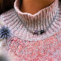 Charm Trollbeads Pietre Preziose in Pietre dure Ametista TSTBE-00025 - TSTBE-00025